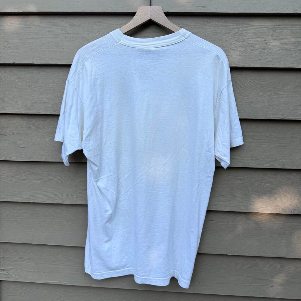 Fruit-of-the-loom Men's White T-shirt - Picture 5 of 5